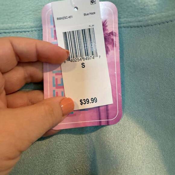 Reel Life Women's Phaedra LS Coastal Performance Ocean Breeze Stamp - Picture 5 of 5